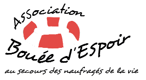 Logo association bouée d'espoir avec baseline